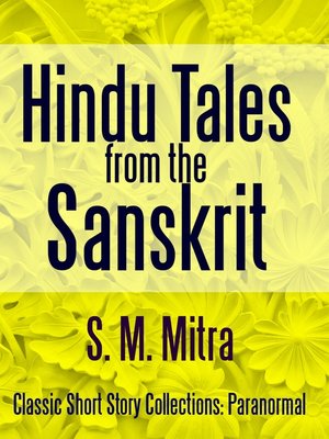 cover image of Hindu Tales From the Sanskrit